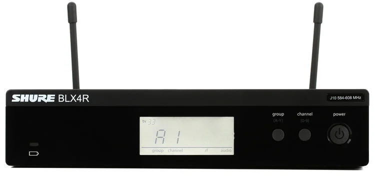 Shure BLX14/B98 Wireless Instrument Microphone System - H10 Band
