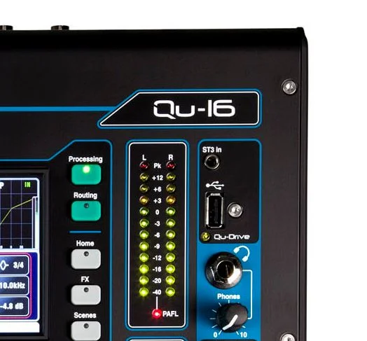 Allen & Heath Qu-16 16-channel Digital Mixer - Chrome Edition