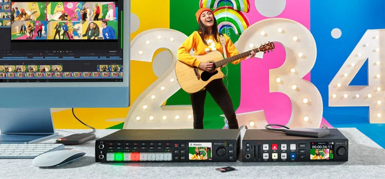 Blackmagic Design HyperDeck Studio HD Plus Professional Broadcast Deck ...