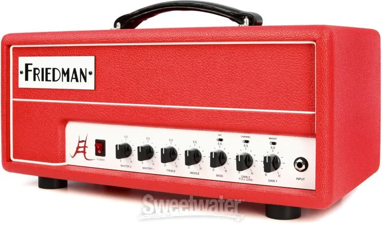Friedman JEL-20 Jake E. Lee 20-watt Tube Head - Red Bronco Tolex