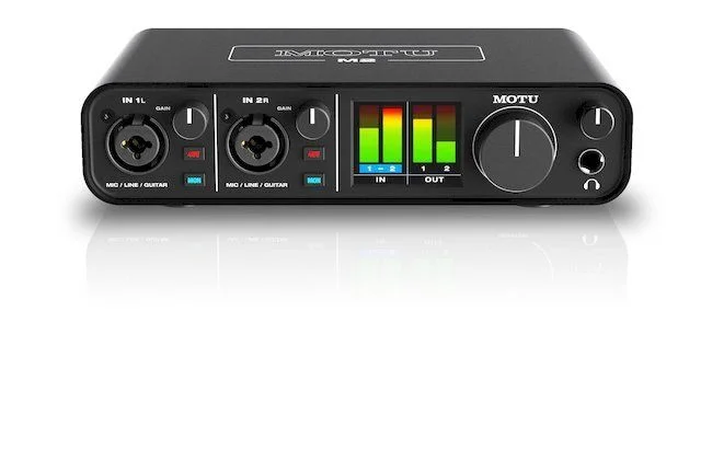 MOTU M2 2x2 USB-C Audio Interface - Audio Shop Nepal