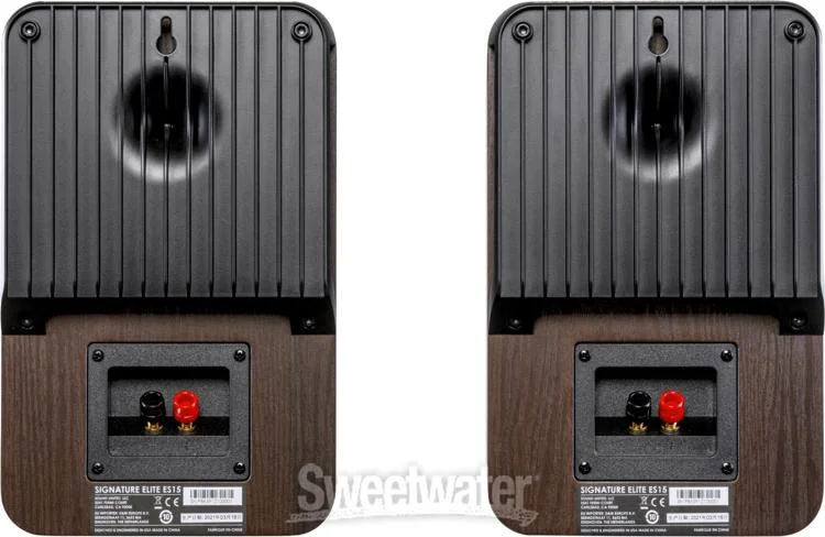Polk Audio Signature Elite ES15 Bookshelf Speakers - Brown (Pair)