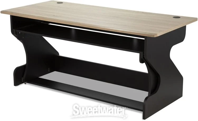 Zaor Miza Z Flex Studio Desk - Black Oak