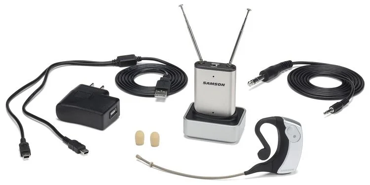 Samson AirLine Micro Wireless Earset System - K4 Band (477.525 MHz)