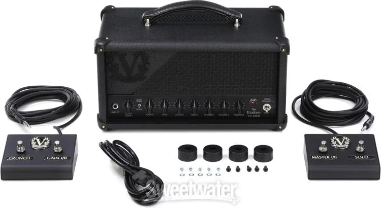Victory Amplification VX The Kraken MkII 50-watt Tube Amplifier Head - Blackout, Sweetwater Exclusive