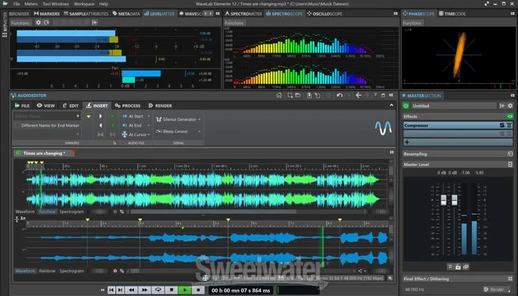 Steinberg WaveLab Elements 12 Mastering Software Suite - Educational Version