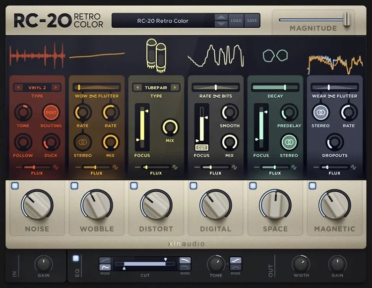 XLN Audio RC-20 Retro Color Plug-In