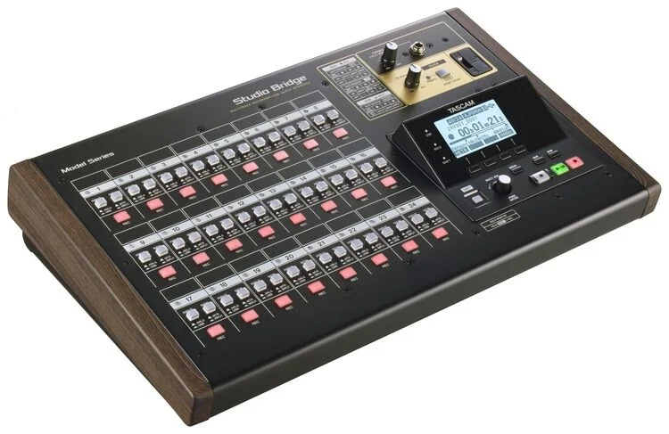 TASCAM Studio Bridge 24-track Analog Multitrack Recorder and USB Audio Interface