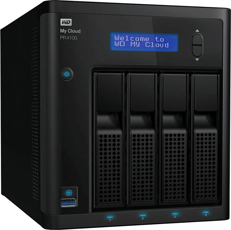 WD My Cloud PR4100 Pro Series NAS Server - Thumbnail 3