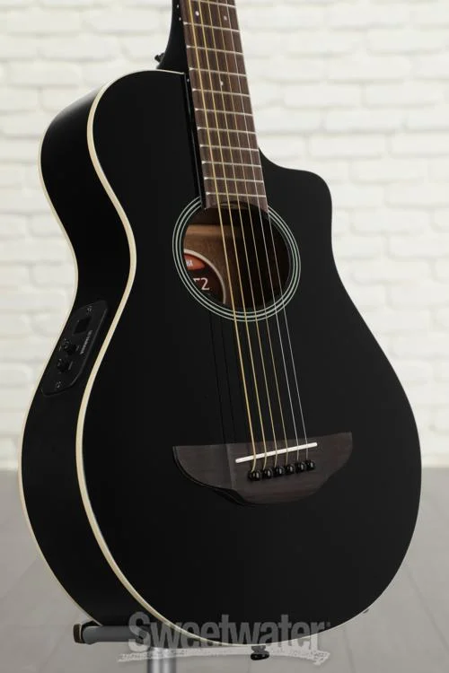 Yamaha APXT2 3/4-size Thinline Cutaway Acoustic-electric Guitar - Black