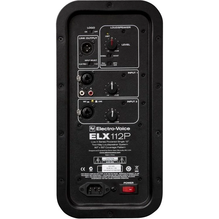 Electro-Voice ELX112P 1000W Powered Speaker