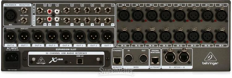 Behringer X32 Rack 40-channel Rackmount Digital Mixer