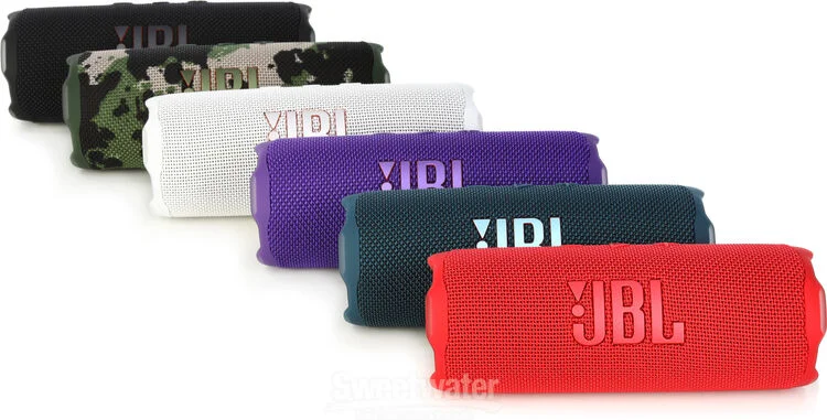 JBL Flip 7 Portable Waterproof Bluetooth Speaker - Black