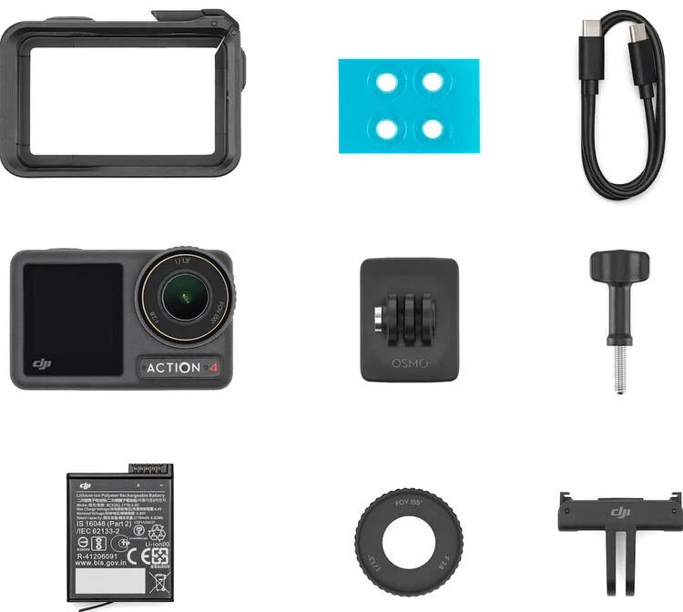 DJI Osmo Action 4 Action Camera - Standard Combo