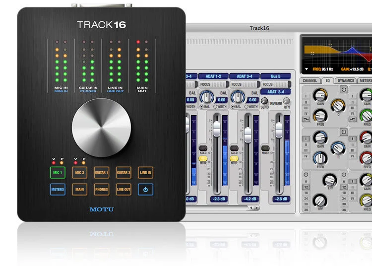 MOTU Track16 Audio Interface.