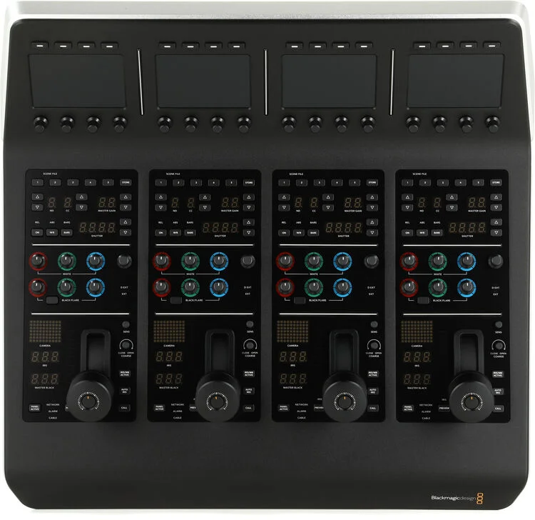 Blackmagic Design ATEM Camera Control Panel Top View