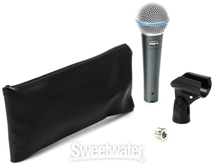 Shure Beta 58A Supercardioid Dynamic Vocal Microphone