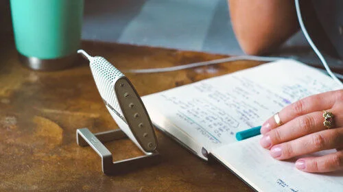 Tula Portable Recorder and USB-C Microphone - Seafoam