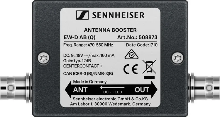 Sennheiser EW-D AB Antenna Booster