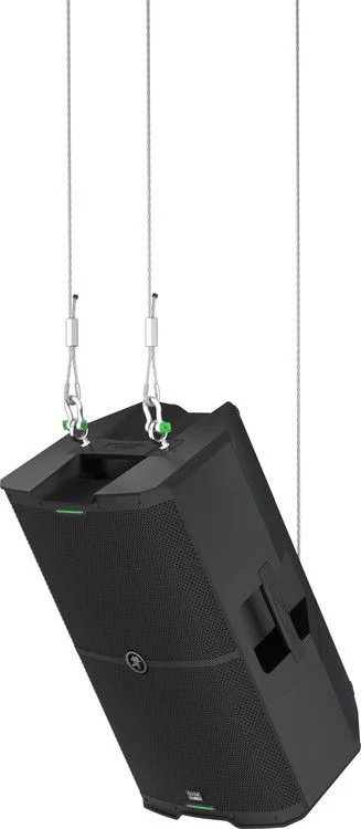 Mackie SRM212 V-Class Powered Speaker hanging 