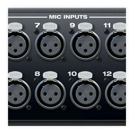 MOTU Stage-B16 Audio Interface XLR inputs