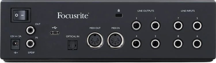 Focusrite Clarett+ 4Pre Audio Interface