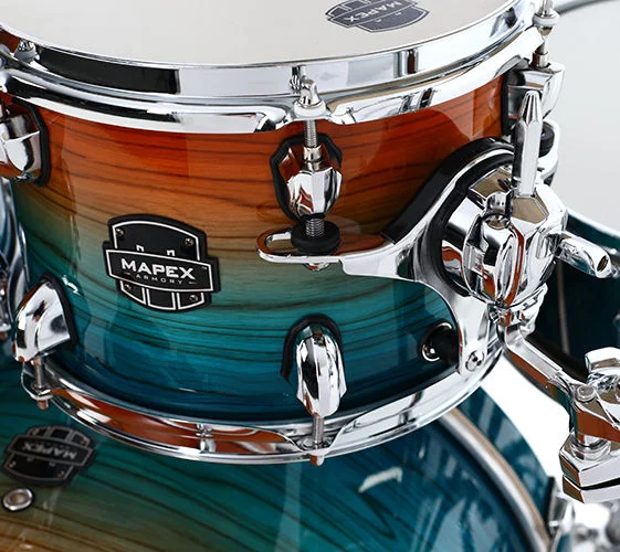 Mapex Armory 6-piece Studioease Fast Tom Shell Pack - Ocean Sunset - Sweetwater Exclusive