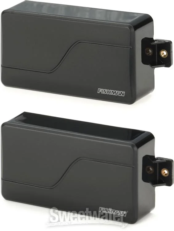 Fishman Fluence Modern Active Humbucker 2-piece Pickup Set - Black