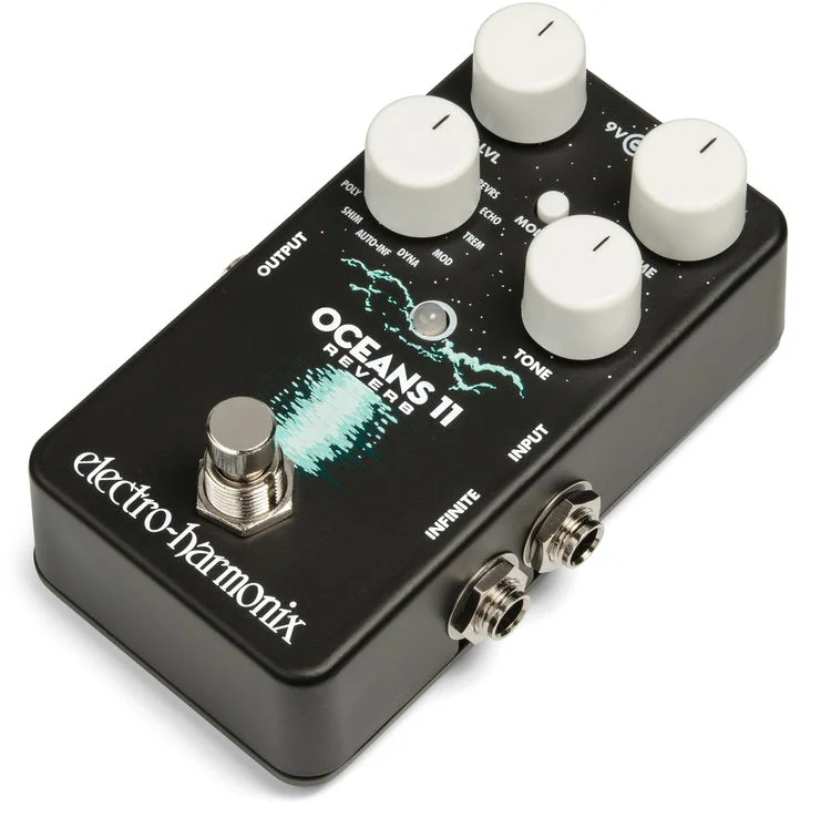 Electro-Harmonix Oceans 11 Reverb Guitar Effects Pedal - Thumbnail 2