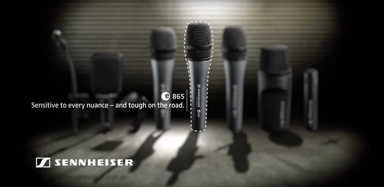 Sennheiser e865 vocal Microphone