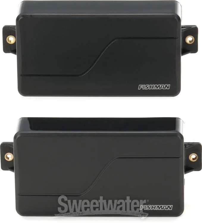 Fishman Fluence Modern Active Humbucker 2-piece Pickup Set - Black
