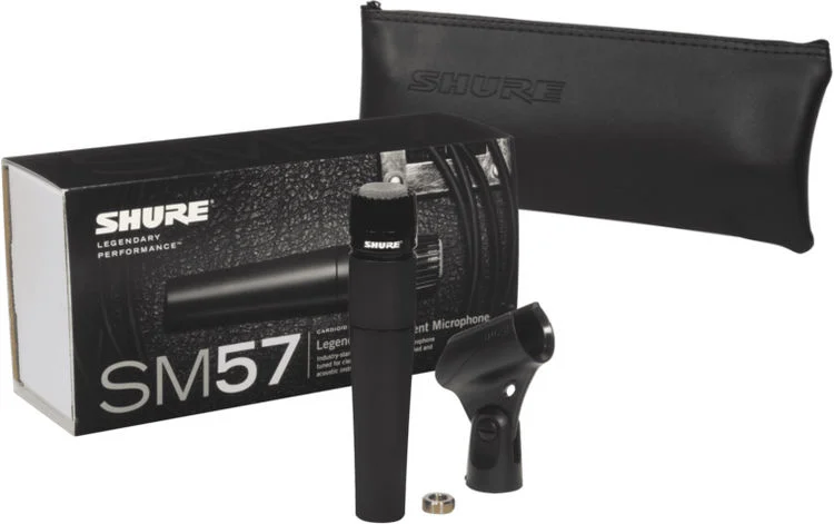 Shure SM57 Cardioid Dynamic Instrument Microphone