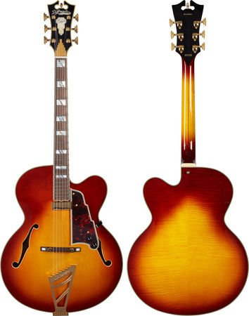 D'Angelico Excel EXL-1 Hollowbody Electric Guitar - Iced Tea