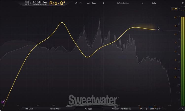 FabFilter Pro-Q 4 EQ and Filter Plug-in