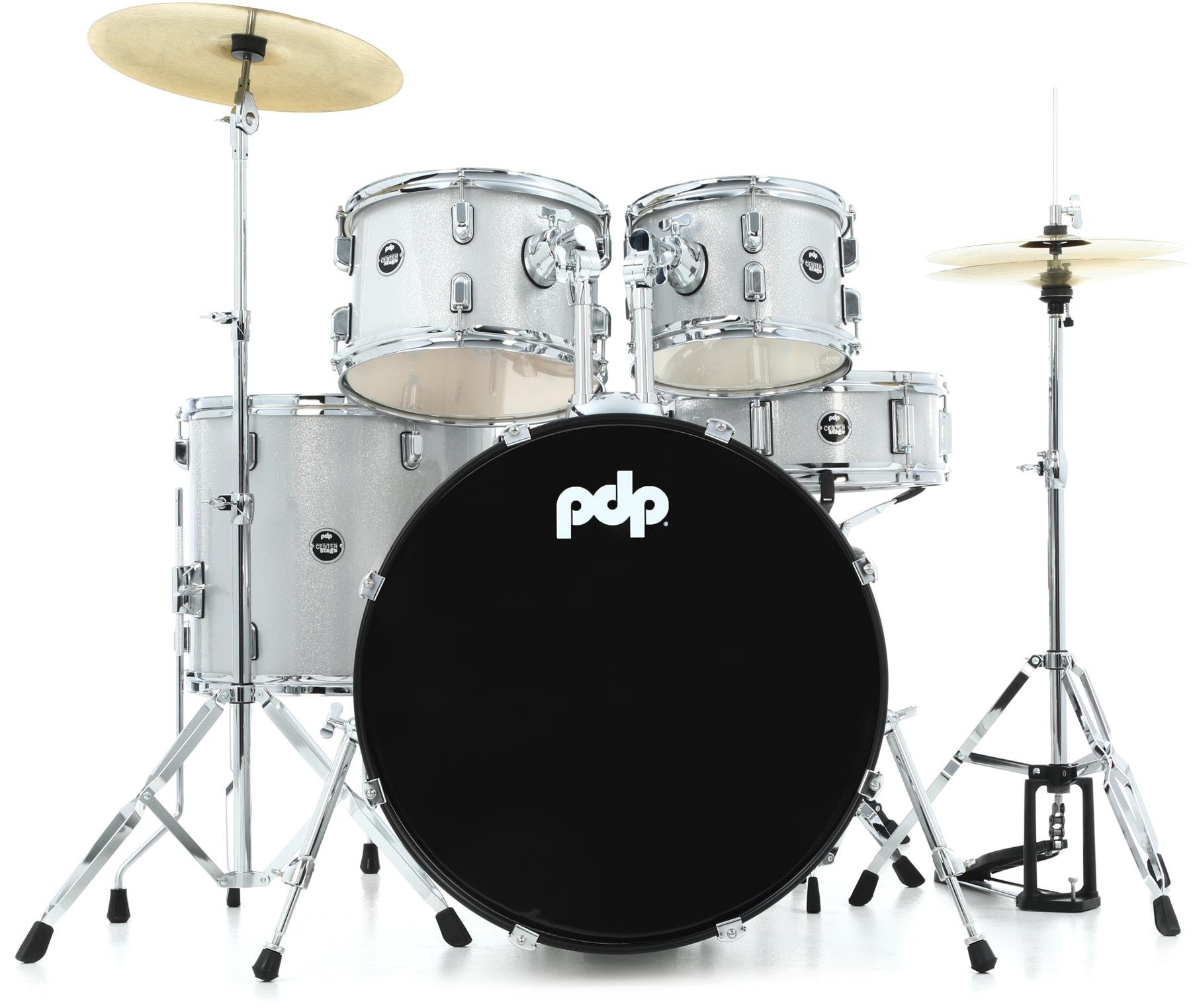 Pdp white drum set Clearance