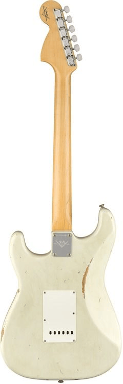 ★Custom Relic OlympicWhite Stratocaster★ Fender Custom Shop White Lightning Stratocaster Relic