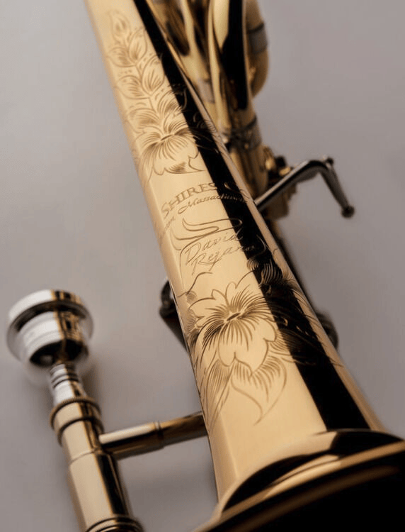 S.E. Shires TBDR David Rejano Artist Model Tenor Trombone Clear