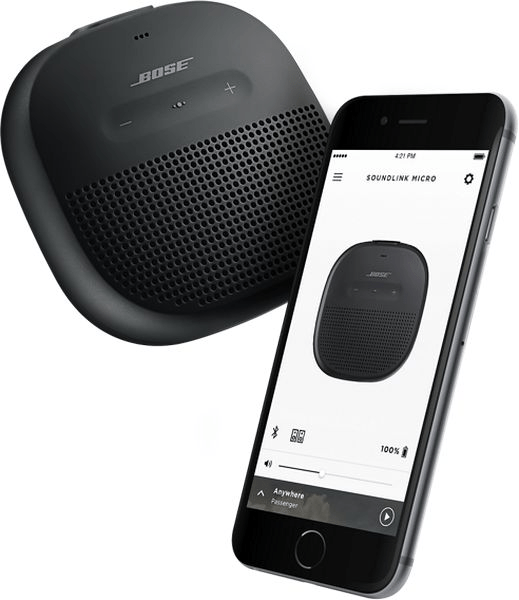 Bose SoundLink Micro Waterproof Wireless Bluetooth Portable Speaker, Stone  Blue 