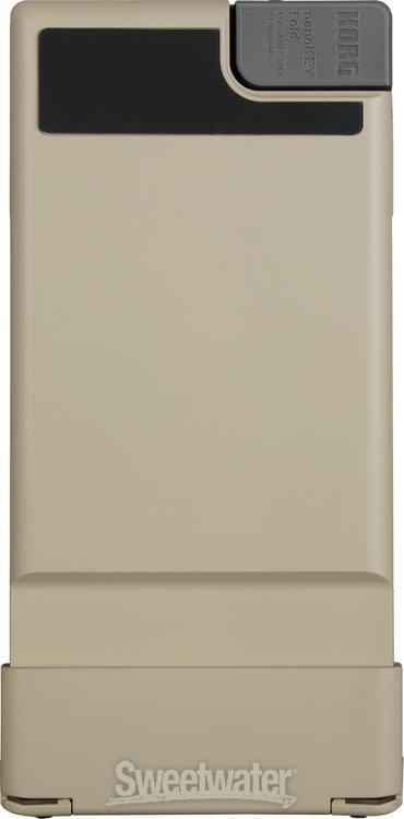 Korg nanoKEY Fold Foldable MIDI Keyboard - Sand Beige