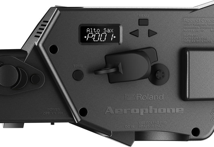 Roland Aerophone AE-10 Digital Wind Instrument - Graphite | Sweetwater