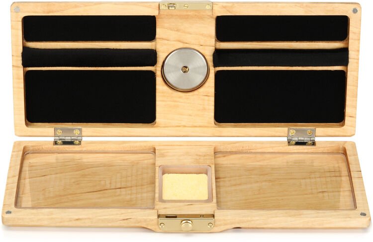 Reediano Bb Clarinet and Alto Saxophone Reed Case - Birch, 12 Reeds ...