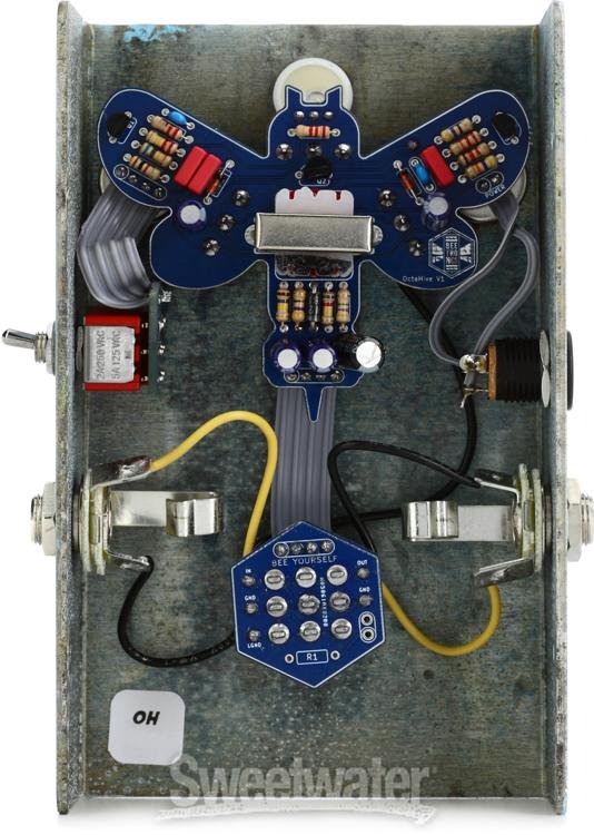 Beetronics FX OctaHive High Octave Fuzz Pedal | Sweetwater Beetronics FX OctaHive High Octave Fuzz Pedal | Sweetwater