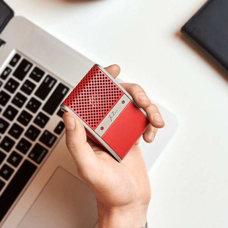 Tula Portable Recorder and USB-C Microphone - Red | Sweetwater