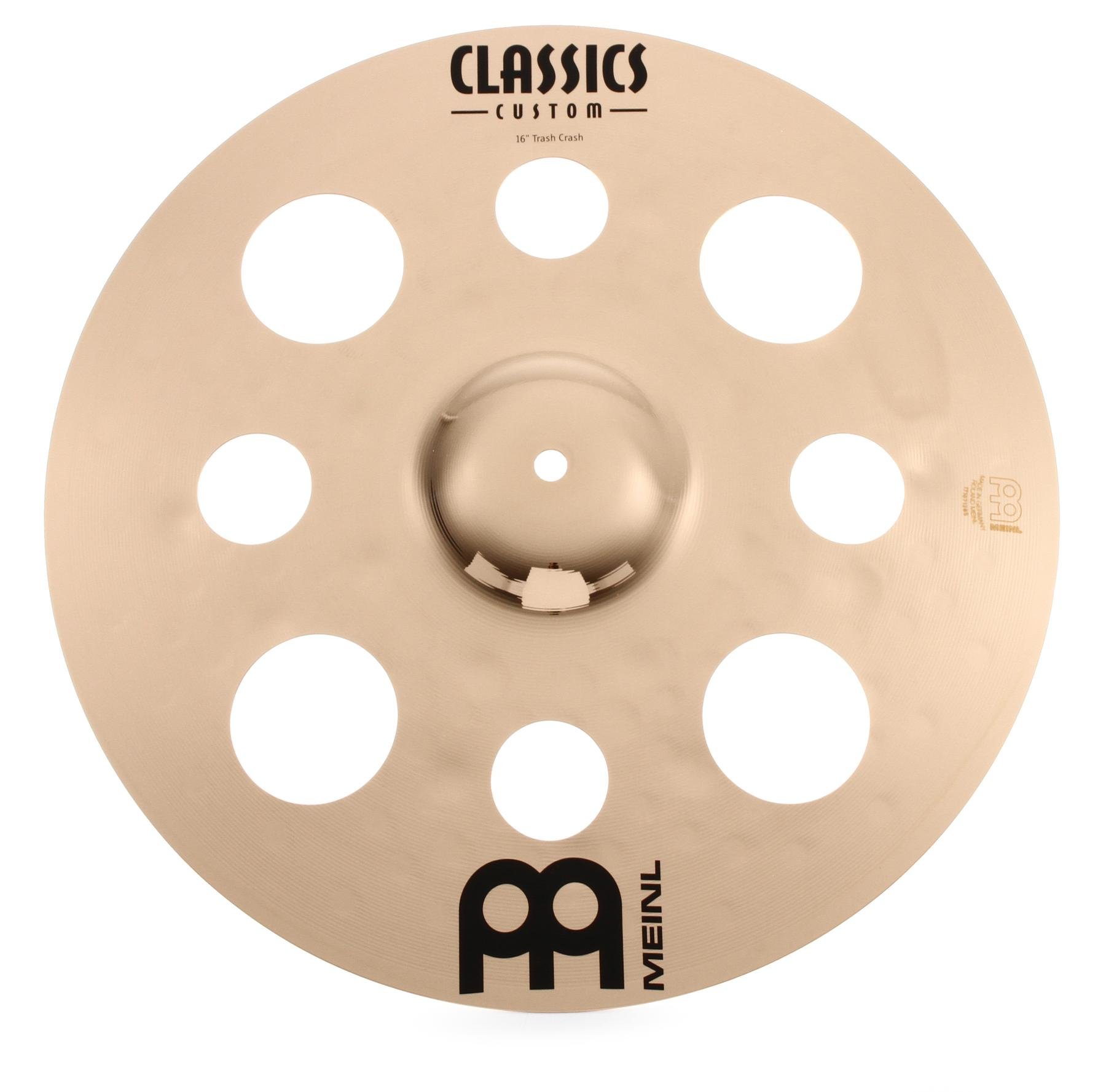 Meinl Cymbals 16 inch Classics Custom Trash Crash Cymbal | Sweetwater