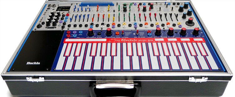 Buchla Easel Modern ケースwith EMBIO Buchla Music Easel Keyboard Synthesizer - Modern Edition