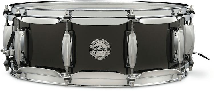 Gretsch Drums Black Nickel Over Steel Snare Drum - 5 x 14 inch