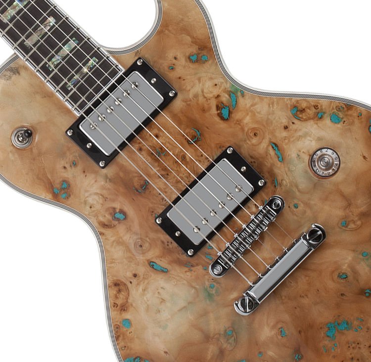 schecter solo 2 custom burl