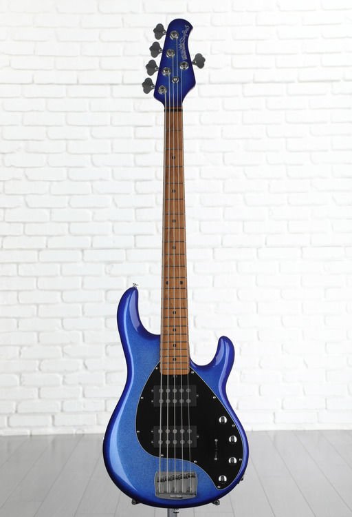 Ernie Ball Music Man StingRay Special 5 HH Bass Guitar - Pacific Blue ...