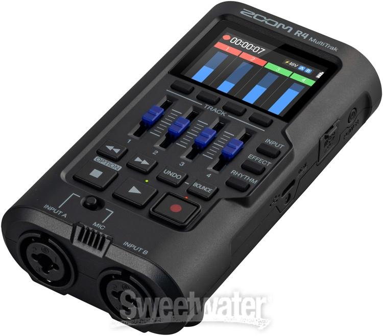 Zoom R4 MultiTrak SD Recorder and USB Audio Interface | Sweetwater