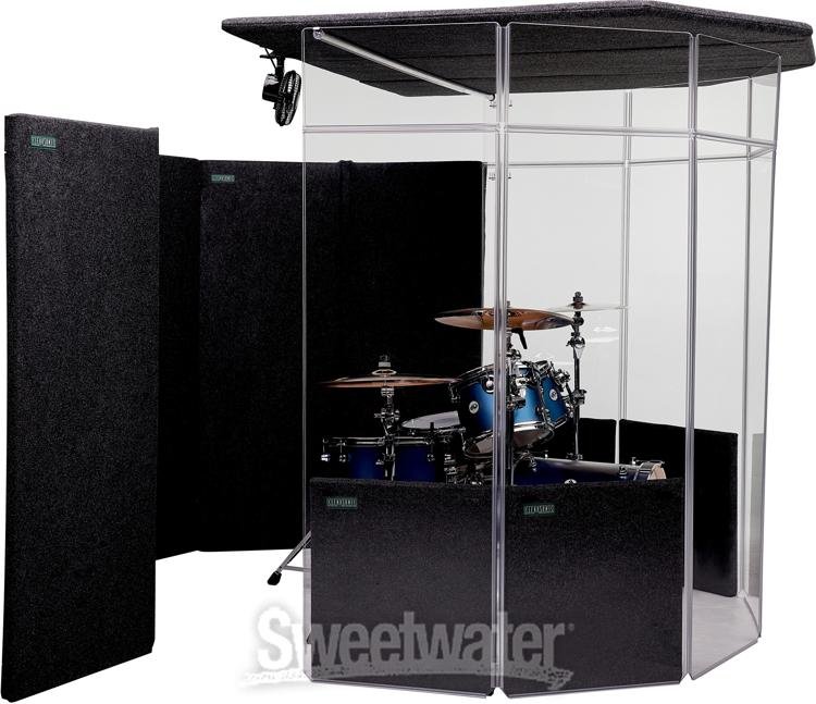 ClearSonic IPB IsoPac B Portable Isolation Booth with Lid